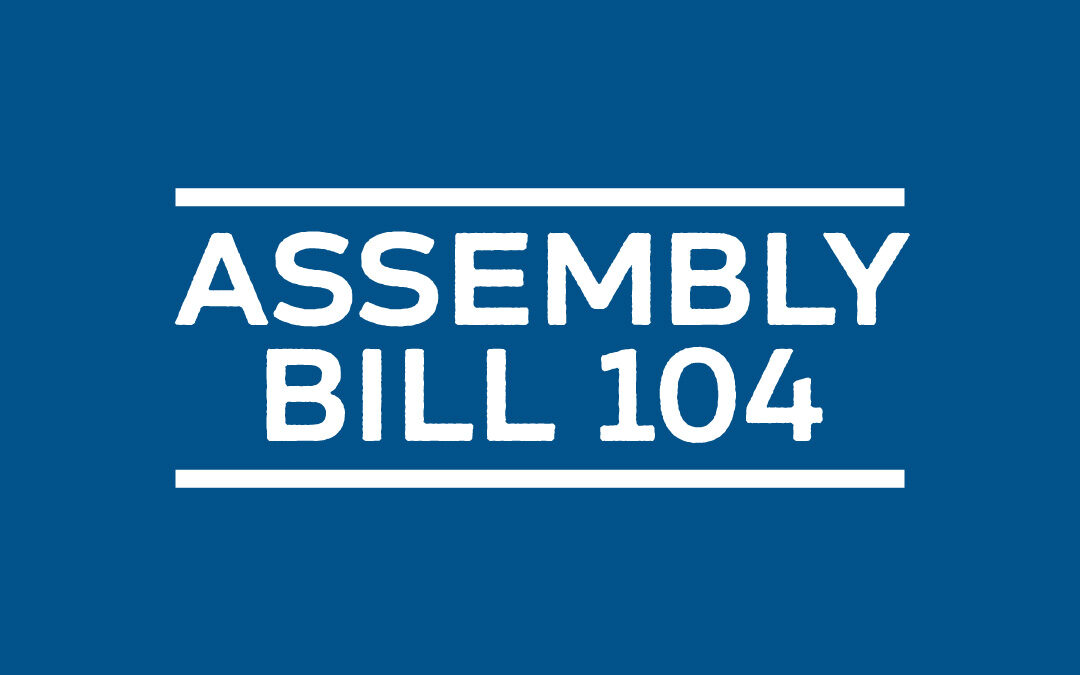 Assembly Bill 104